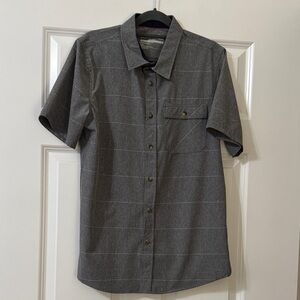 Avalanche Men's Charcoal Button Down Shirt